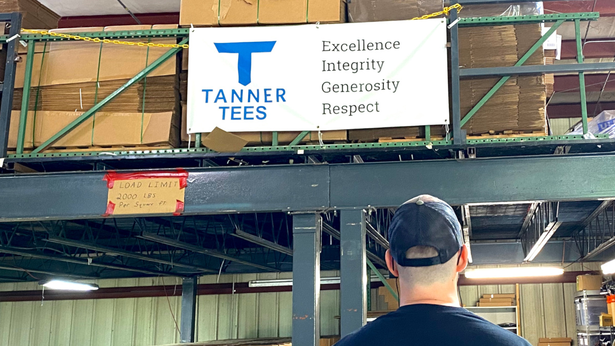 Tanner Tees, Excellence, Integrity, Generosity, Respect