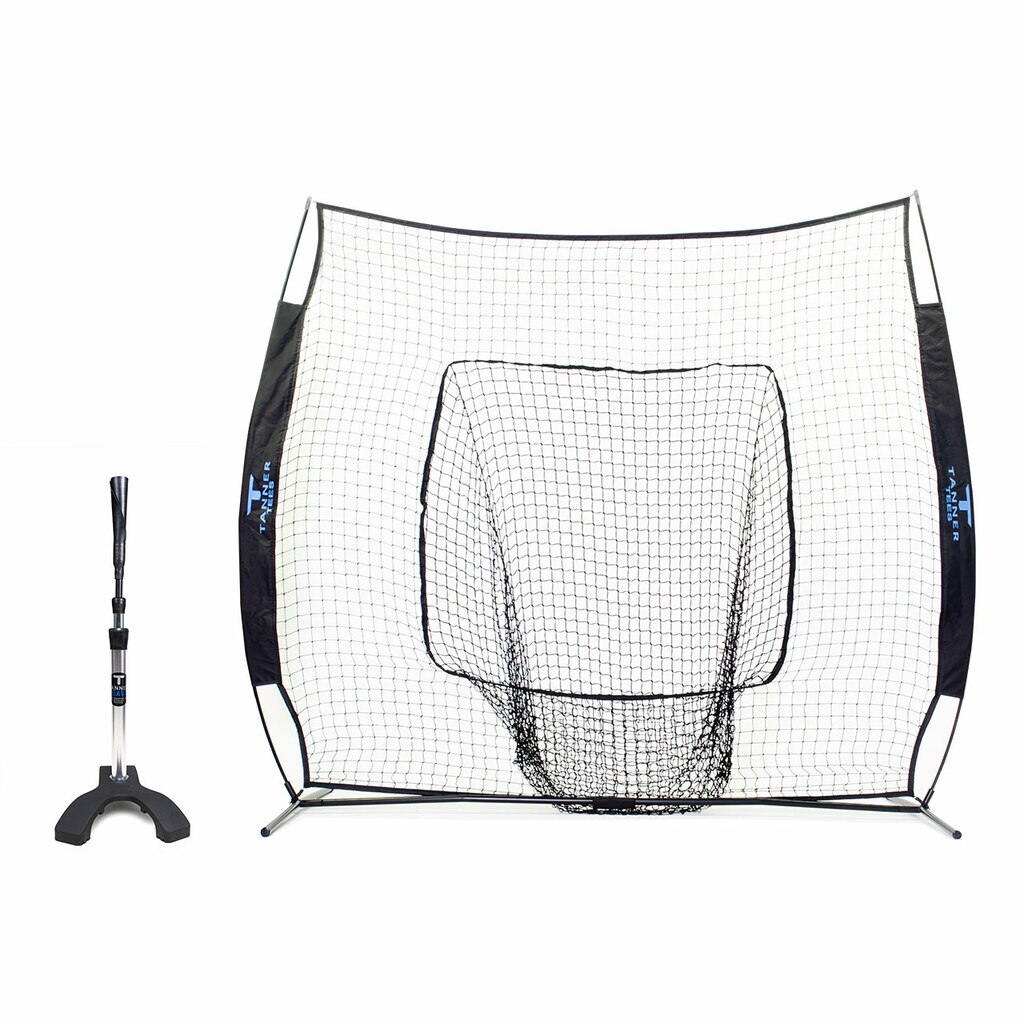 Tanner Heavy batting tee and Tanner Net