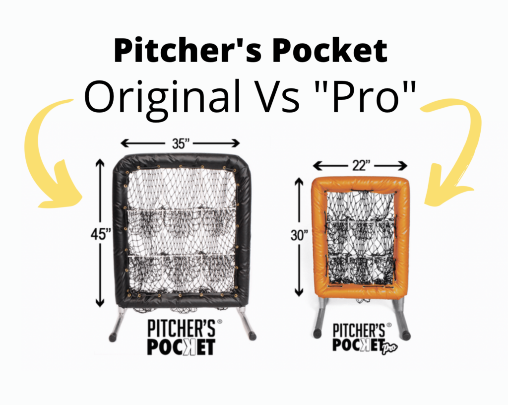 Comparing the Pitcher's Pocket regular vs pro sized pitching nets.  Which is the best 9 hole net?