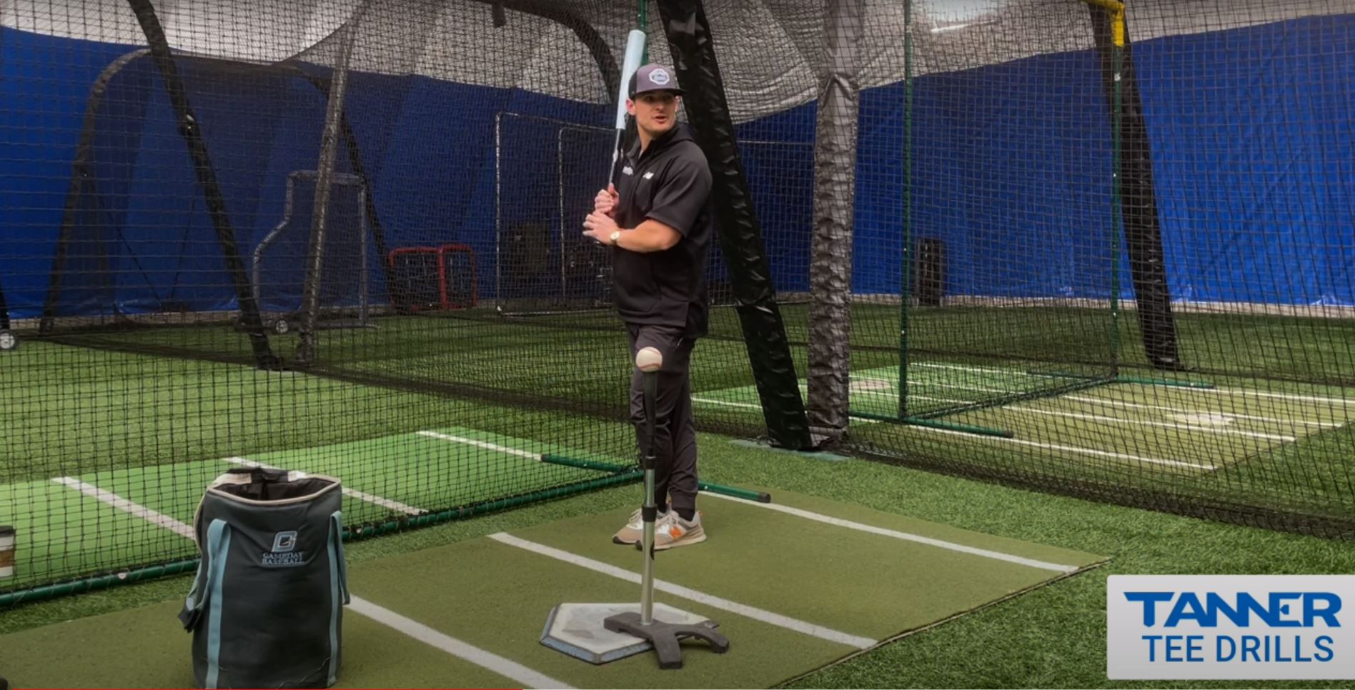 CrissCross/Crossover Hitting Drill with Coach Rick Eisenberg Batting