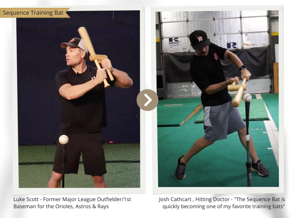 Sequence Baseball Training bat tanner tees 2
