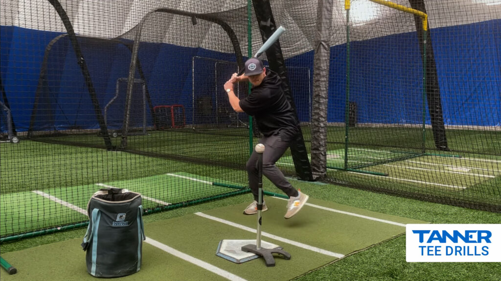 step back hitting drill tanner tees step 2 1